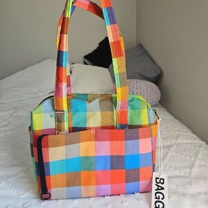 BAGGU Madras Everyday Cloud Bag